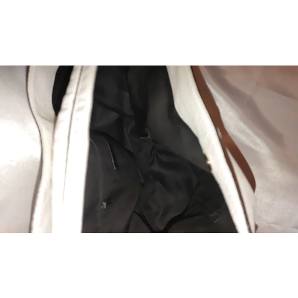 Rebecca Minkoff Moto Double Zip White Leather Hobo Bag
